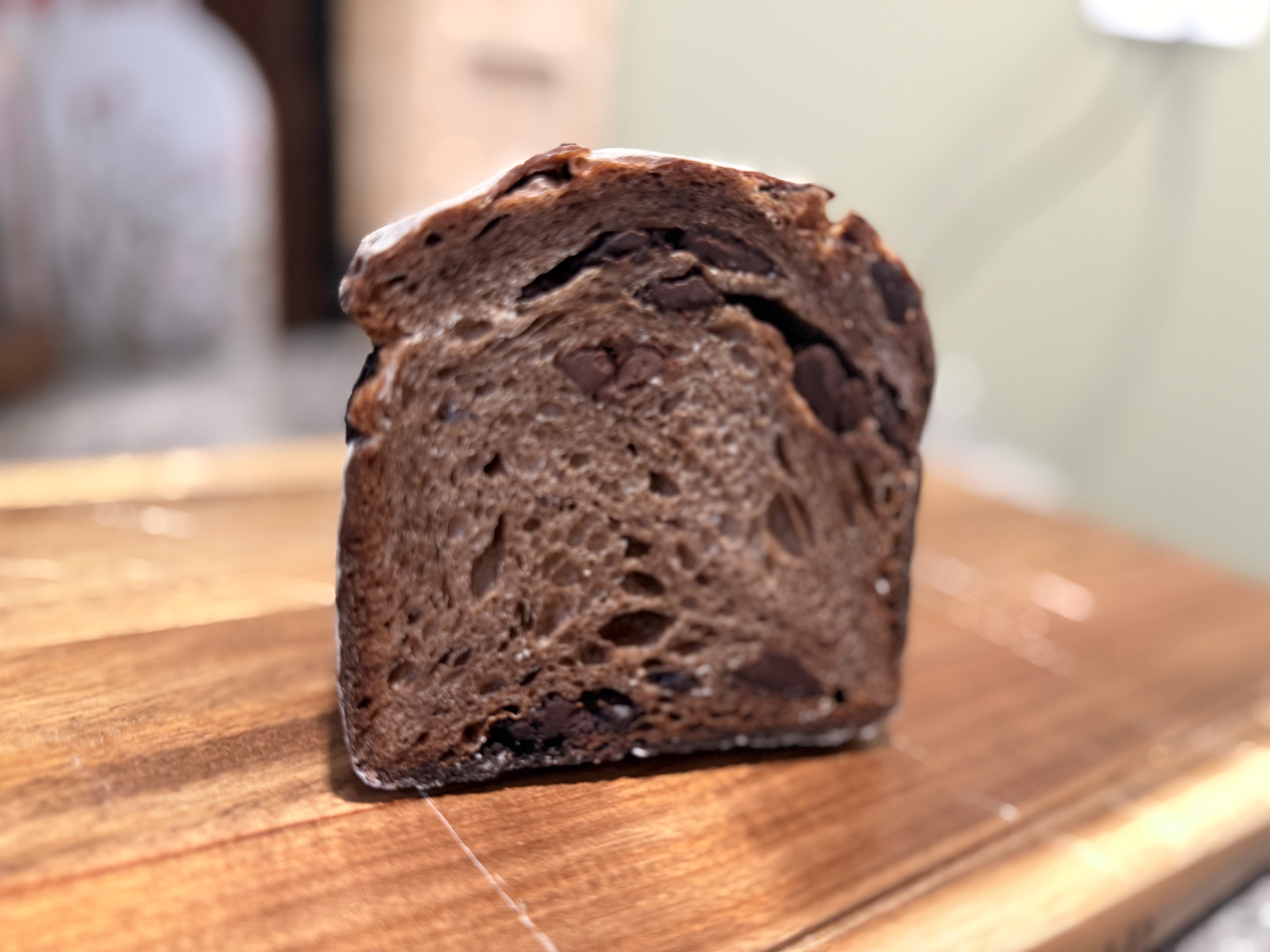 Chocolate sourdough loaf from Loaf and Lovely